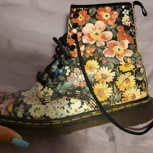 Floral Dr. Martens